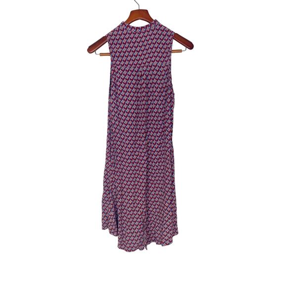 Vintage Womens Dress Sz S Twee Boho Hippie Festival Shift Sleeveless 70's Mod - Picture 4 of 10